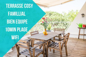 LE FARNIENTE - BELLE TERRASSE Wifi Parking à 5 Min des PLAGES - CoHôteConciergerie La Grande Motte